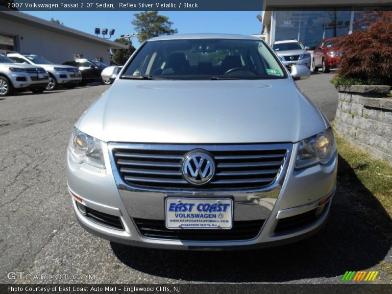 Reflex Silver Metallic / Black 2007 Volkswagen Passat 2.0T Sedan