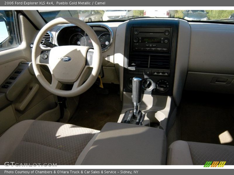 Pueblo Gold Metallic / Camel 2006 Ford Explorer XLS 4x4