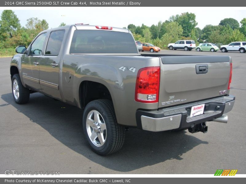 Mocha Steel Metallic / Ebony 2014 GMC Sierra 2500HD SLT Crew Cab 4x4