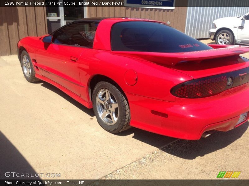 Bright Red / Dark Pewter 1998 Pontiac Firebird Trans Am Coupe