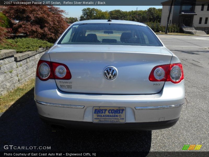 Reflex Silver Metallic / Black 2007 Volkswagen Passat 2.0T Sedan