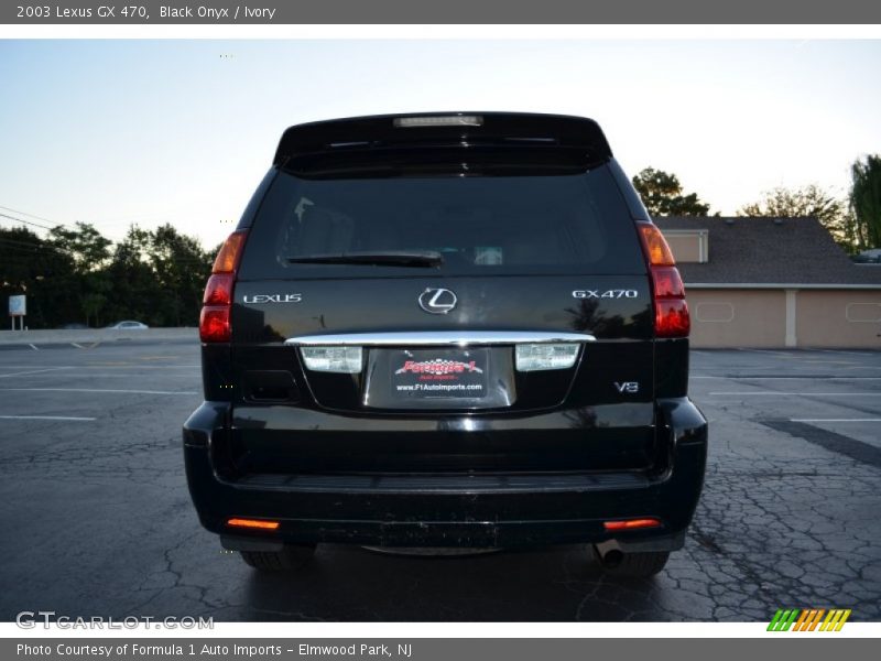 Black Onyx / Ivory 2003 Lexus GX 470