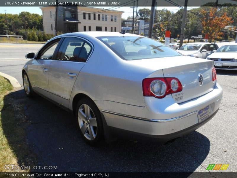 Reflex Silver Metallic / Black 2007 Volkswagen Passat 2.0T Sedan