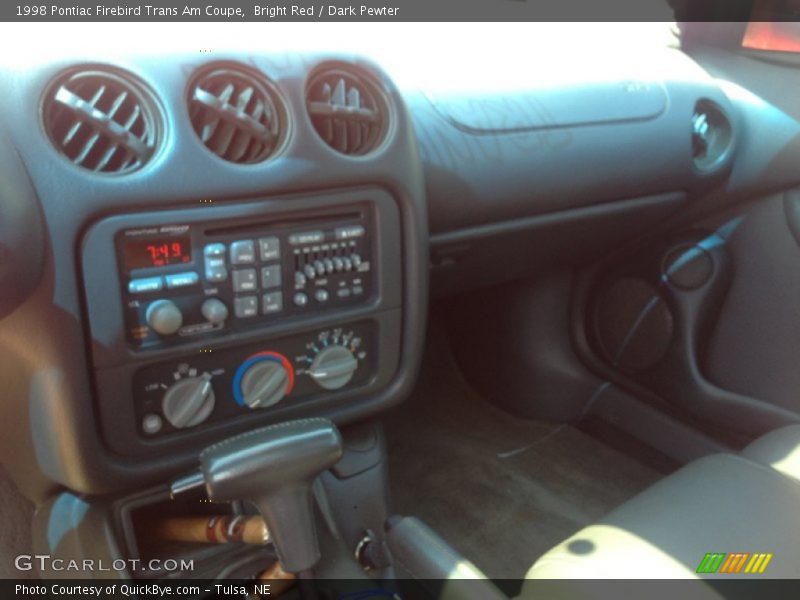 Bright Red / Dark Pewter 1998 Pontiac Firebird Trans Am Coupe