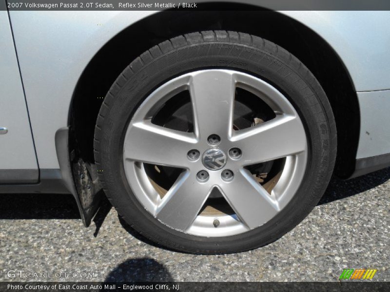 Reflex Silver Metallic / Black 2007 Volkswagen Passat 2.0T Sedan
