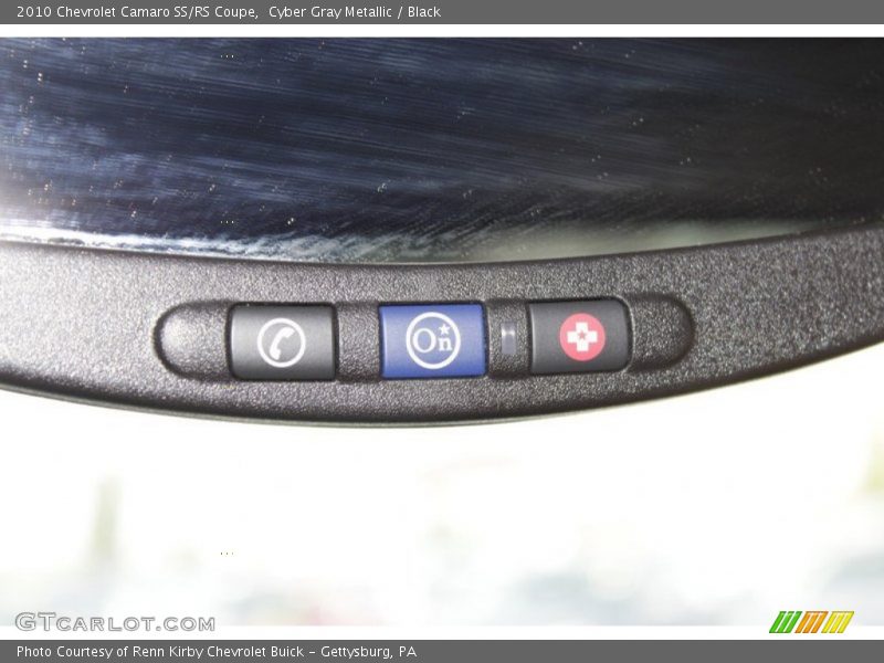 Cyber Gray Metallic / Black 2010 Chevrolet Camaro SS/RS Coupe