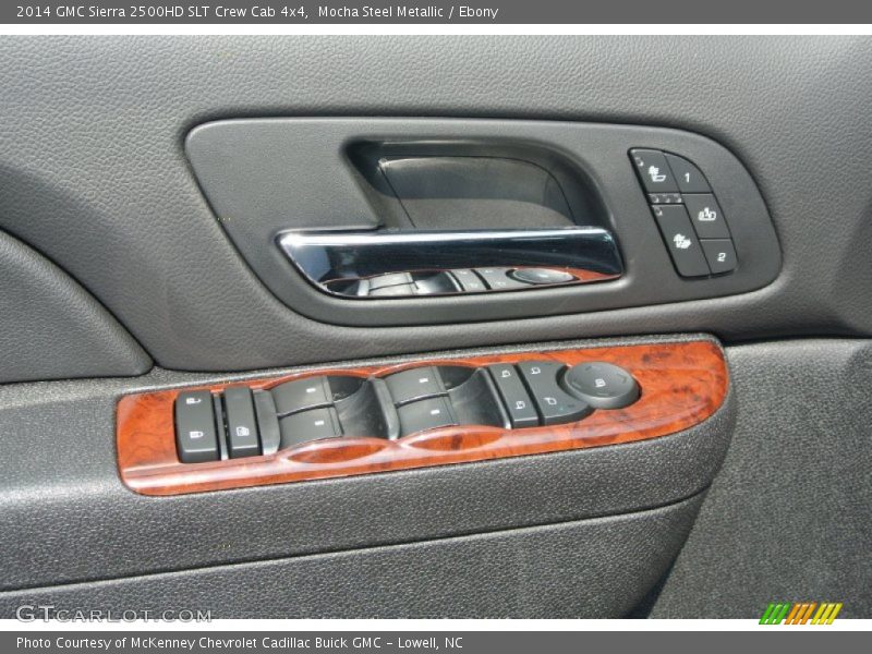 Mocha Steel Metallic / Ebony 2014 GMC Sierra 2500HD SLT Crew Cab 4x4