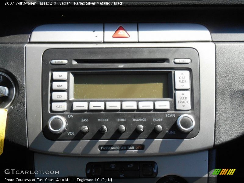 Reflex Silver Metallic / Black 2007 Volkswagen Passat 2.0T Sedan