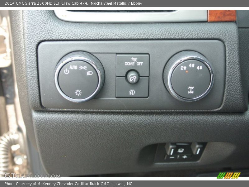 Mocha Steel Metallic / Ebony 2014 GMC Sierra 2500HD SLT Crew Cab 4x4