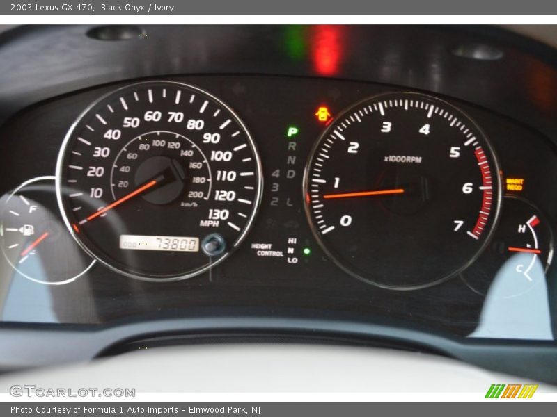 Black Onyx / Ivory 2003 Lexus GX 470