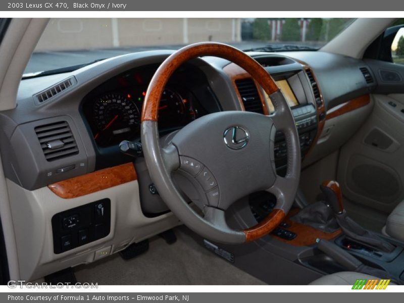 Black Onyx / Ivory 2003 Lexus GX 470