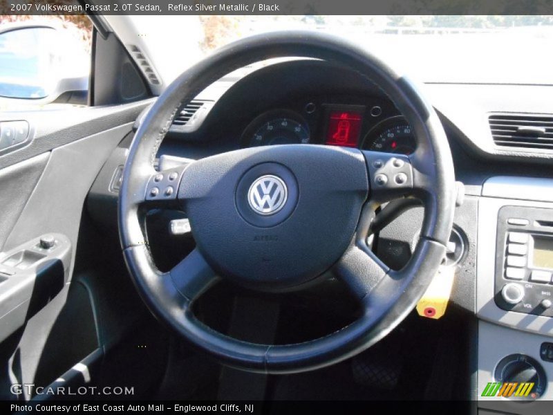 Reflex Silver Metallic / Black 2007 Volkswagen Passat 2.0T Sedan