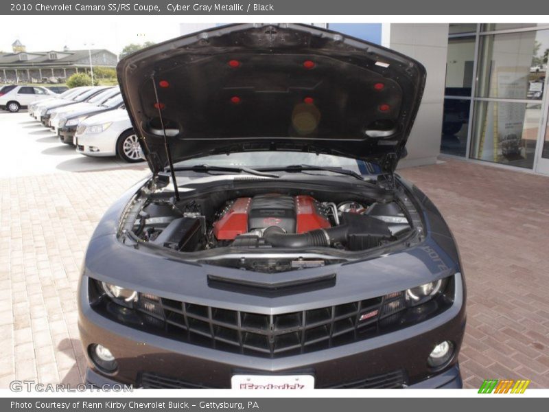 Cyber Gray Metallic / Black 2010 Chevrolet Camaro SS/RS Coupe