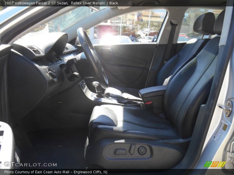 Reflex Silver Metallic / Black 2007 Volkswagen Passat 2.0T Sedan