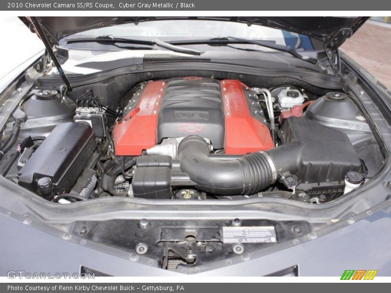Cyber Gray Metallic / Black 2010 Chevrolet Camaro SS/RS Coupe