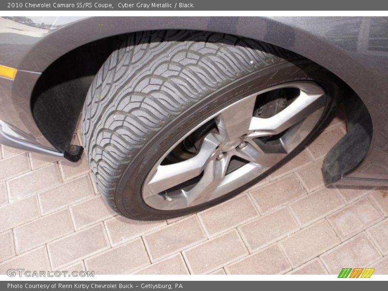 Cyber Gray Metallic / Black 2010 Chevrolet Camaro SS/RS Coupe