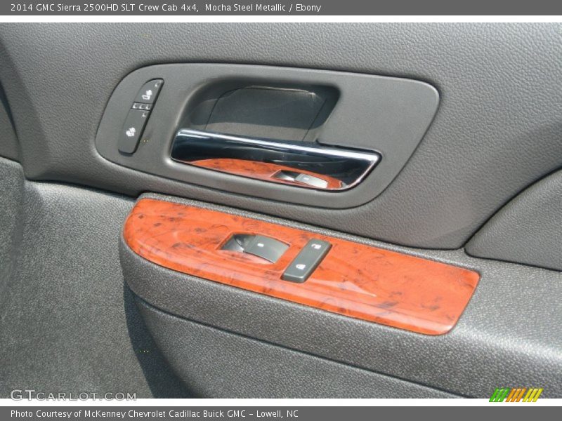 Mocha Steel Metallic / Ebony 2014 GMC Sierra 2500HD SLT Crew Cab 4x4