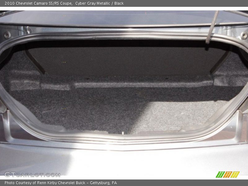 Cyber Gray Metallic / Black 2010 Chevrolet Camaro SS/RS Coupe