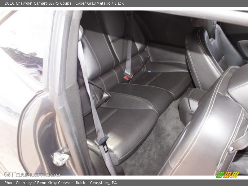 Cyber Gray Metallic / Black 2010 Chevrolet Camaro SS/RS Coupe