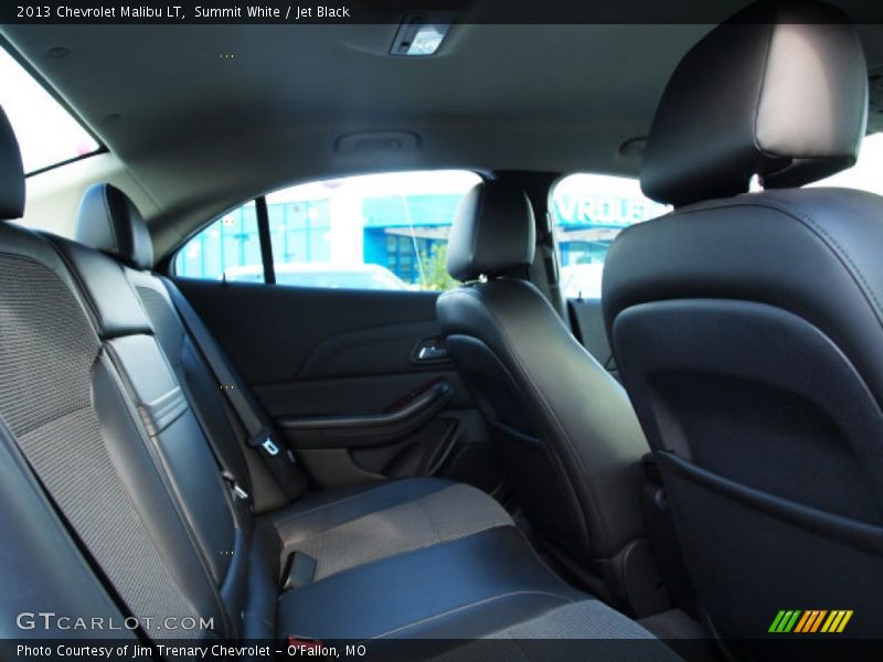 Summit White / Jet Black 2013 Chevrolet Malibu LT