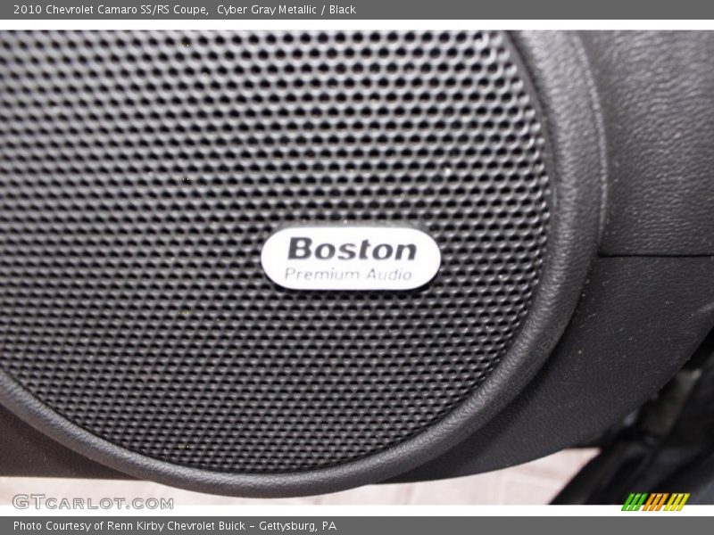 Cyber Gray Metallic / Black 2010 Chevrolet Camaro SS/RS Coupe