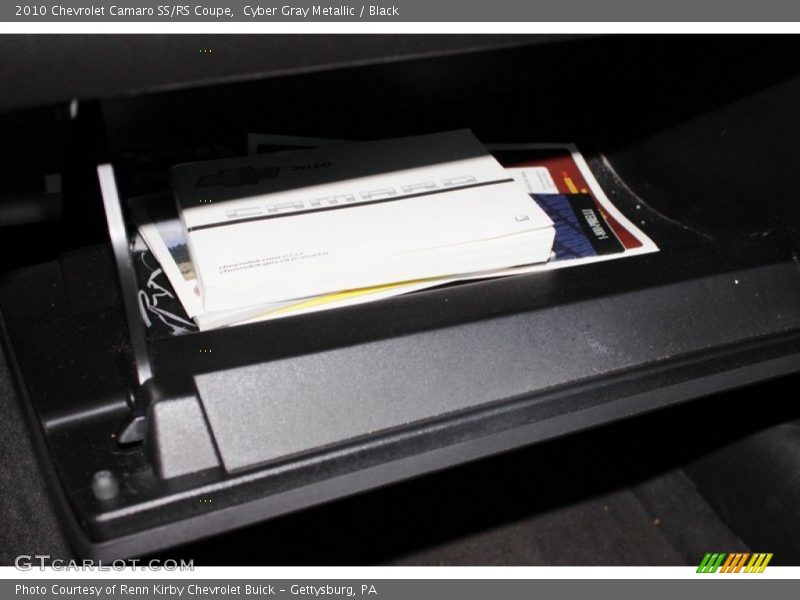 Cyber Gray Metallic / Black 2010 Chevrolet Camaro SS/RS Coupe