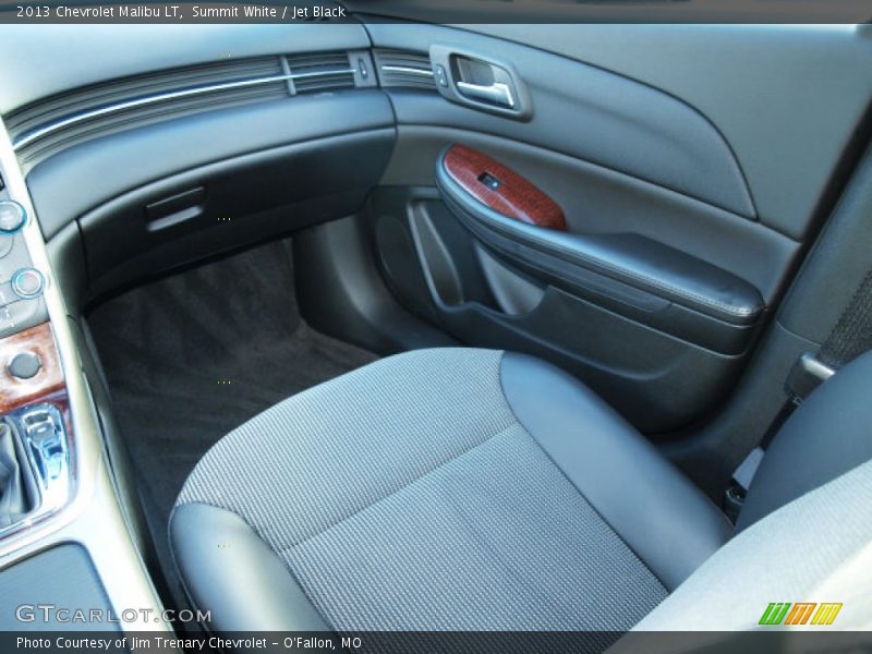 Summit White / Jet Black 2013 Chevrolet Malibu LT