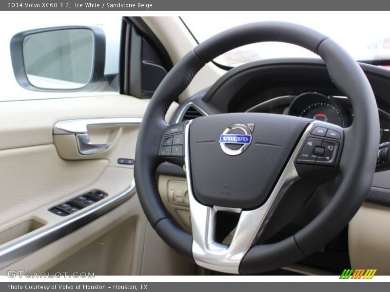Ice White / Sandstone Beige 2014 Volvo XC60 3.2