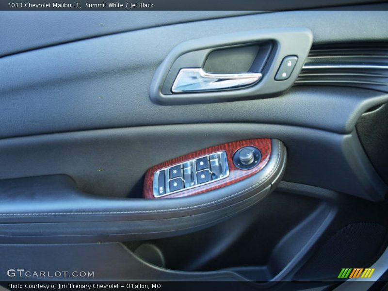 Summit White / Jet Black 2013 Chevrolet Malibu LT