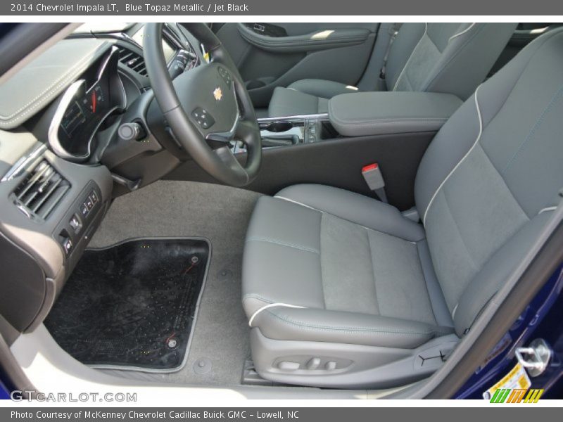 Blue Topaz Metallic / Jet Black 2014 Chevrolet Impala LT