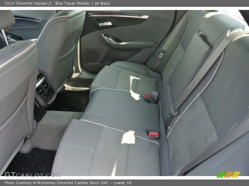 Blue Topaz Metallic / Jet Black 2014 Chevrolet Impala LT