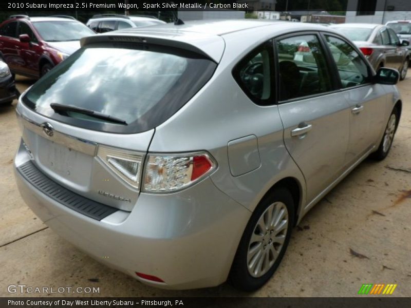 Spark Silver Metallic / Carbon Black 2010 Subaru Impreza 2.5i Premium Wagon