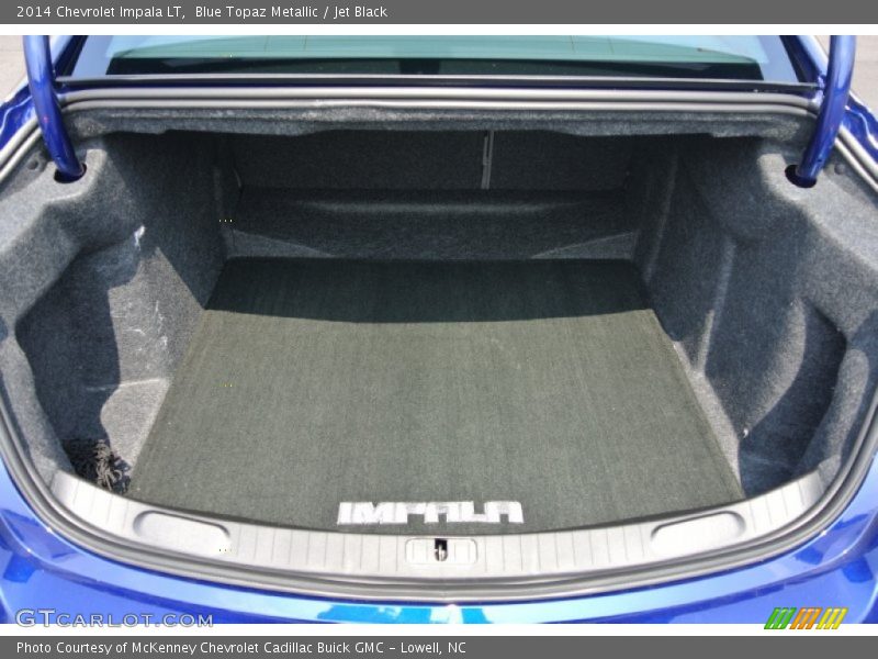 Blue Topaz Metallic / Jet Black 2014 Chevrolet Impala LT