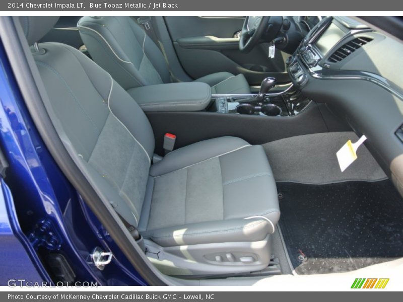 Blue Topaz Metallic / Jet Black 2014 Chevrolet Impala LT