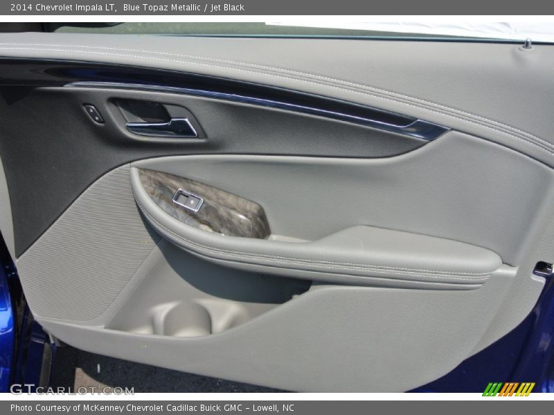 Blue Topaz Metallic / Jet Black 2014 Chevrolet Impala LT