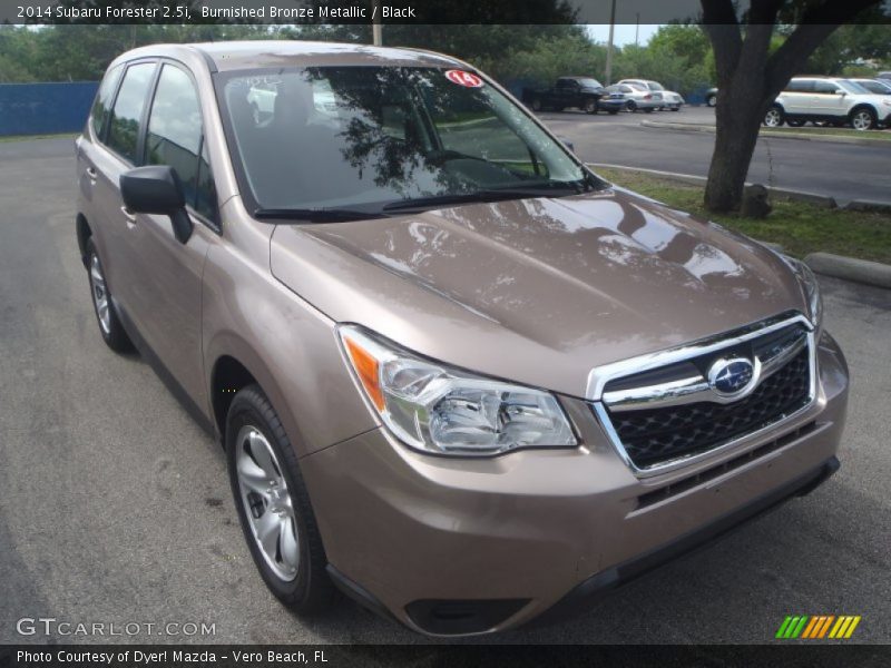 Burnished Bronze Metallic / Black 2014 Subaru Forester 2.5i