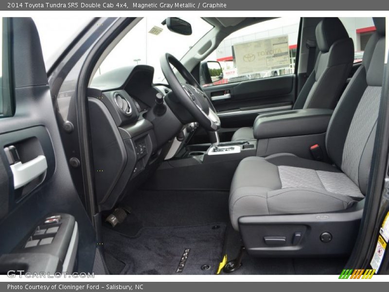  2014 Tundra SR5 Double Cab 4x4 Graphite Interior