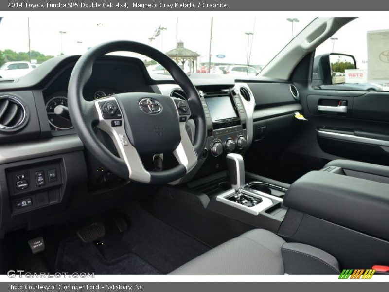 Graphite Interior - 2014 Tundra SR5 Double Cab 4x4 