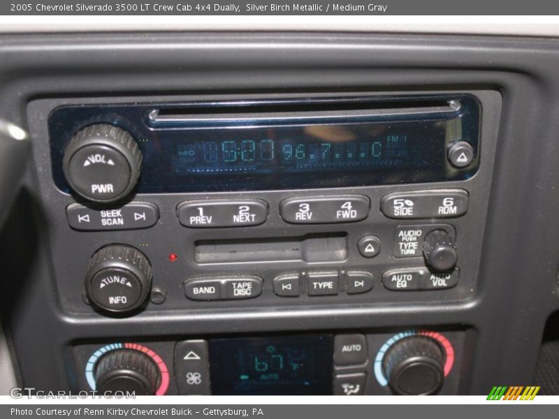 Silver Birch Metallic / Medium Gray 2005 Chevrolet Silverado 3500 LT Crew Cab 4x4 Dually