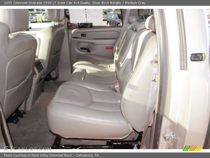 Silver Birch Metallic / Medium Gray 2005 Chevrolet Silverado 3500 LT Crew Cab 4x4 Dually