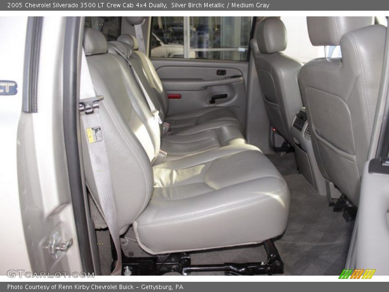 Silver Birch Metallic / Medium Gray 2005 Chevrolet Silverado 3500 LT Crew Cab 4x4 Dually