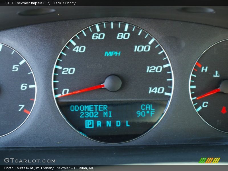 Black / Ebony 2013 Chevrolet Impala LTZ