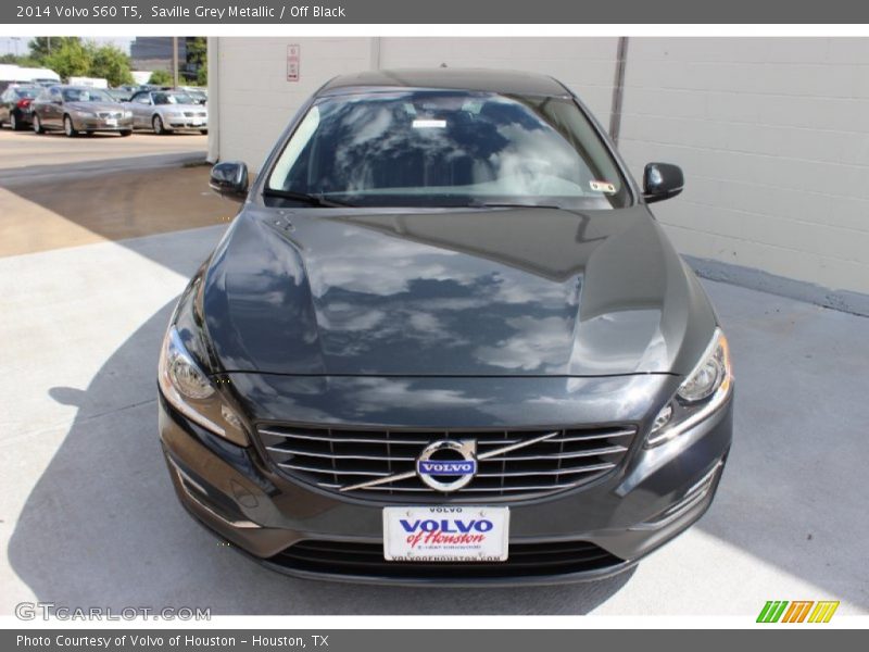 Saville Grey Metallic / Off Black 2014 Volvo S60 T5