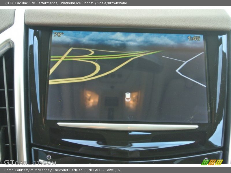 Navigation of 2014 SRX Performance