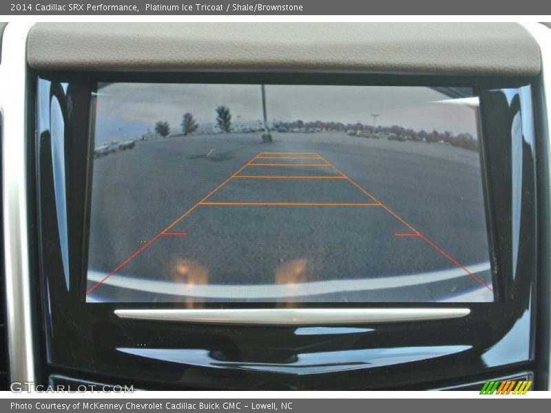 Platinum Ice Tricoat / Shale/Brownstone 2014 Cadillac SRX Performance