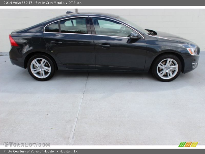 Saville Grey Metallic / Off Black 2014 Volvo S60 T5