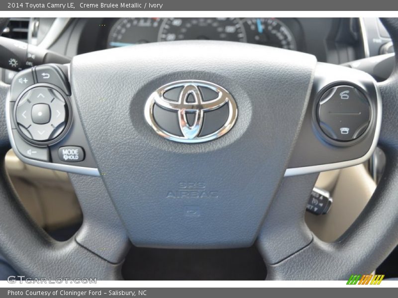 Creme Brulee Metallic / Ivory 2014 Toyota Camry LE