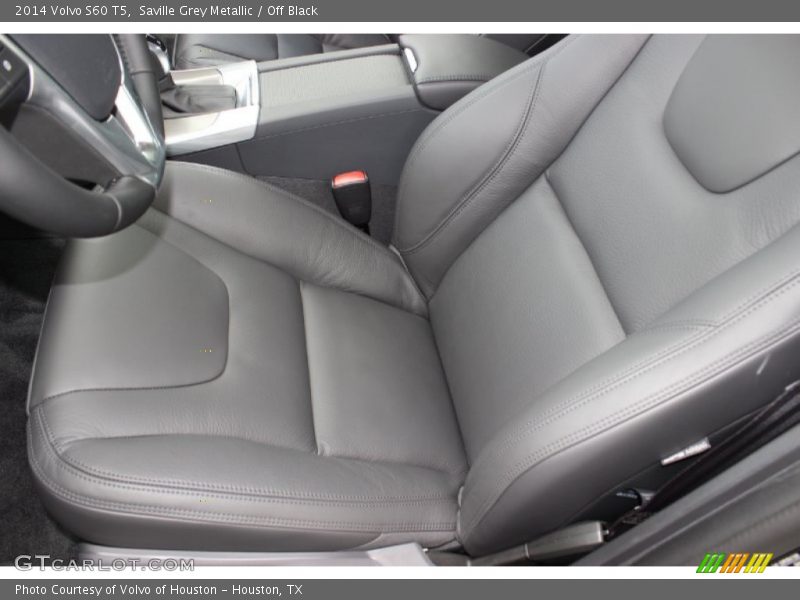 Saville Grey Metallic / Off Black 2014 Volvo S60 T5