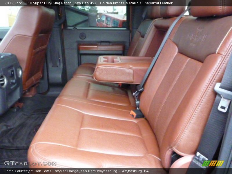 Golden Bronze Metallic / Chaparral Leather 2012 Ford F250 Super Duty King Ranch Crew Cab 4x4