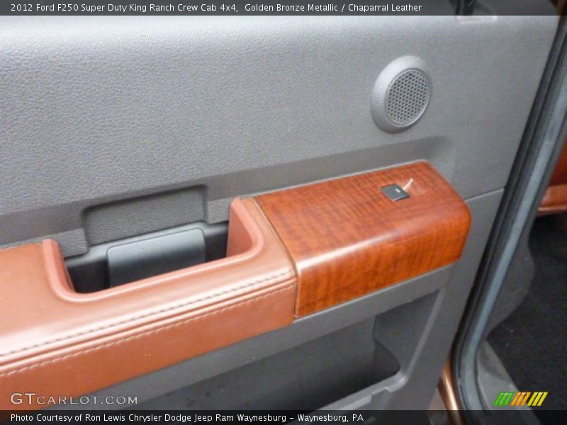 Golden Bronze Metallic / Chaparral Leather 2012 Ford F250 Super Duty King Ranch Crew Cab 4x4